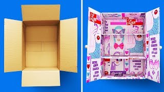 29 CARDBOARD BOXES CRAFTS [upl. by Claudelle]