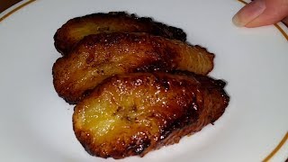 How to make Platanos Maduros Fried Sweet Plantains [upl. by Nicholl796]