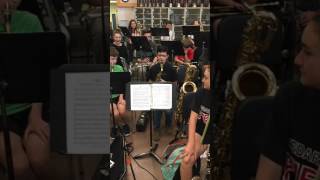 8thGrade Saxophone Player Burns Through Flight Of The Bumblebee [upl. by Asante]