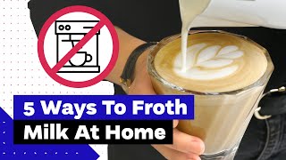 How To Froth Milk At Home Best Milk Frothers Review [upl. by Davies]