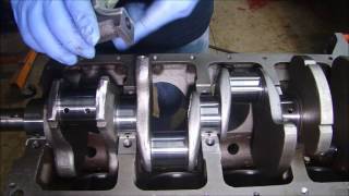 Engine Rebuilding Studebaker 289  Assembly Part 1 [upl. by Erlewine358]