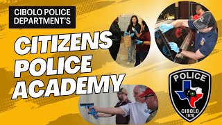 2023 Cibolo PD Citizens Police Academy [upl. by Aronson]