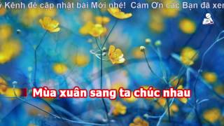 Karaoke Chúc Tết  Beat Chuẩn [upl. by Alexandrina]