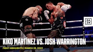 FIGHT HIGHLIGHTS  Kiko Martínez vs Josh Warrington [upl. by Akemeuwkuhc124]