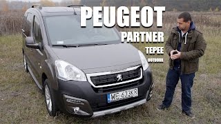 Peugeot Partner Tepee Outdoor PL  test i jazda próbna [upl. by Eelyme286]