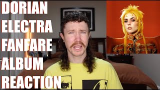 DORIAN ELECTRA  FANFARE ALBUM REACTION [upl. by Reddy]