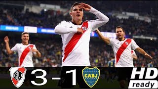 River Plate vs Boca Juniors 31 Fox Sports Relato Mariano Closs GOLES Y RESUMEN Copa Libertadores [upl. by Hahseram]