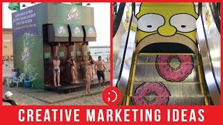 47 Creative Marketing and Guerilla Marketing Ideas Slideshow [upl. by Chance848]