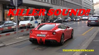 Ferrari F12 Berlinetta killer sound [upl. by Gorga]