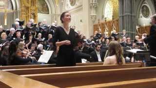 Mozart K339  Laudate Dominum  Sierra Marcy Soprano 2015 [upl. by Eineeuq]