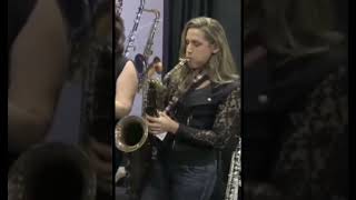 April Leslie baritone saxophone [upl. by Sutphin]