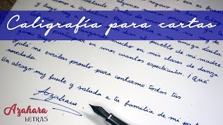 🖋️ Caligrafía para cartas 💌 [upl. by Ameen]