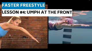 Faster Freestyle Swimming Part 4 Umph at the Front Where to apply the power  Vasa Trainer [upl. by Charmane]