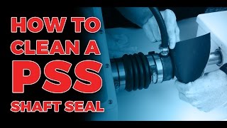 How To Clean A PSS Shaft Seal [upl. by Ynamrej]