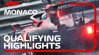 Qualifying Highlights  2021 Monaco Grand Prix [upl. by Nonnaihr97]