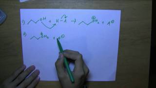 Acid Catalyzed Dehydration of Alcohols [upl. by Gabriello]