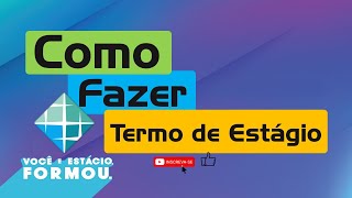 Como Fazer Termo de Estágio [upl. by Fagan]