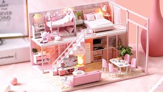 CÓMO HACER UNA CASA EN MINIATURA PARA BARBIE  5 IDEAS [upl. by Eceinhoj]