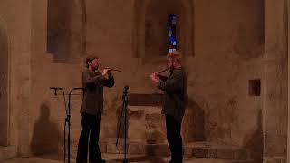 Duo Ancient Greek Louvre Aulos Music Improvisation [upl. by Sokin]