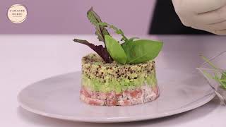 Salade tartare saumon  avocat  quinoa [upl. by Reste]