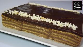 TARTA de la ABUELA de CHOCOLATE  Receta fácil 217 [upl. by Hsina757]