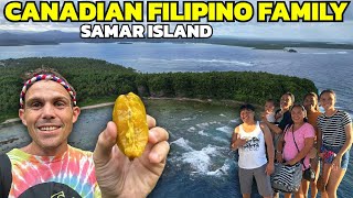 CANADIAN FILIPINO FAMILY SURPRISE  Island Life In Samar Philippines [upl. by Enyehc]