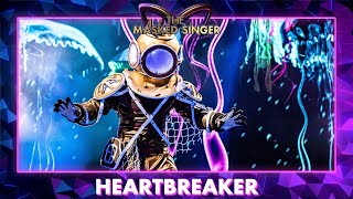 Duiker  Heartbreaker  Loïc Nottet  The Masked Singer  VTM [upl. by Annawad]