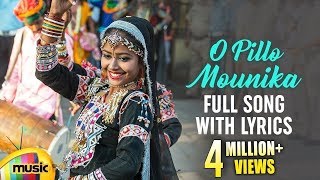 O Pillo Mounika Full Song With Lyrics  Best Telangana DJ Folk Songs  Ravi Nayak  Mango Music [upl. by Hcone875]