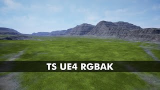 TerreSculptor UE4 RGBAK [upl. by Htilil]