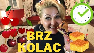 🔴Najbrzi kolac sa visnjama 🍒 [upl. by Craig]