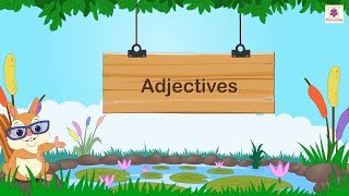 Adjectives  English Grammar amp Composition Grade 4  Periwinkle [upl. by Bertolde]