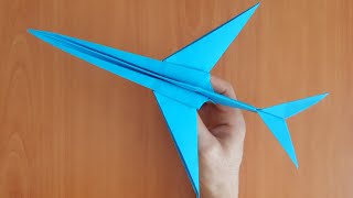 KAĞITTAN UÇAK YAPIMI  Jet  Paper Airplane  Kolay Origami [upl. by Ermeena]