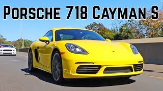 Porsche 718 Cayman S  vs 981 sound and base Cayman [upl. by Atteragram]