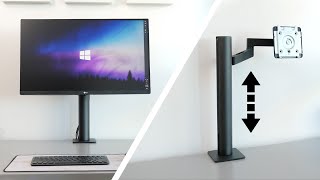 A Premium Adjustable Monitor Arm  LG Ergo Stand [upl. by Attenaz]