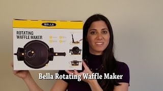 Bella Rotating Waffle Maker [upl. by Laure243]