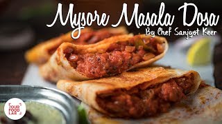 Mysore Masala Dosa Recipe  Chef Sanjyot Keer [upl. by Llehsad]