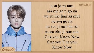 NCT U  Know Now Easy Lyrics [upl. by Naujet616]