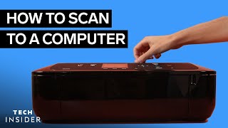 How To Scan A Document To Your Computer [upl. by Starr]