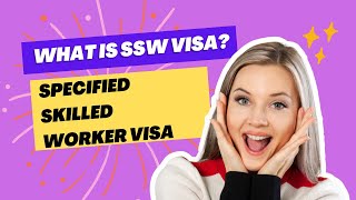 What is Japan Specified Skilled Worker Visa SSW [upl. by Nosreh]