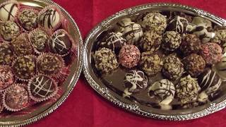 Chocolate Truffles  Easy NoFail  The Hillbilly Kitchen [upl. by Ayr]