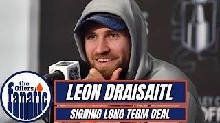 Leon Draisaitl Signing LONG TERM With Edmonton Oilers [upl. by Butch]