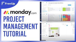 Mondaycom Quick Demo Tutorial Project Management Software [upl. by Nilatak]