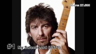 Top 10 George Harrison Songs [upl. by Laing]