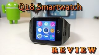 Q18 Smartwatch REVIEW [upl. by Alorac]