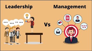 Leadership vs Management  Difference between Leadership and Management [upl. by Oelc1]