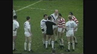 Warrington v Wigan World War 3 New Years Day 1988 [upl. by Franciskus]