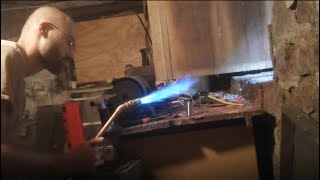 DIY High Temperature Propane Torch from plumbing parts [upl. by Sert]