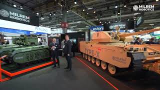 Milrem Robotics  Eurosatory 2024 [upl. by Carman480]