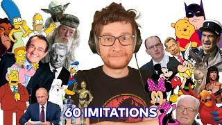 60 Imitations en 10 minutes [upl. by Alleen878]