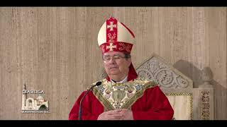 Palm Sunday Mass Live from the Basilica of the National Shrine of the Immaculate Conception  EWTN [upl. by Penn]